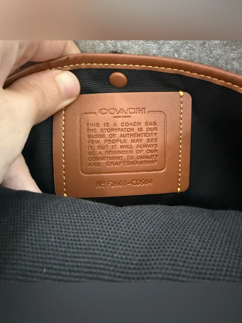 Coach Dakota Crossbody – Loved Leather (NWT)